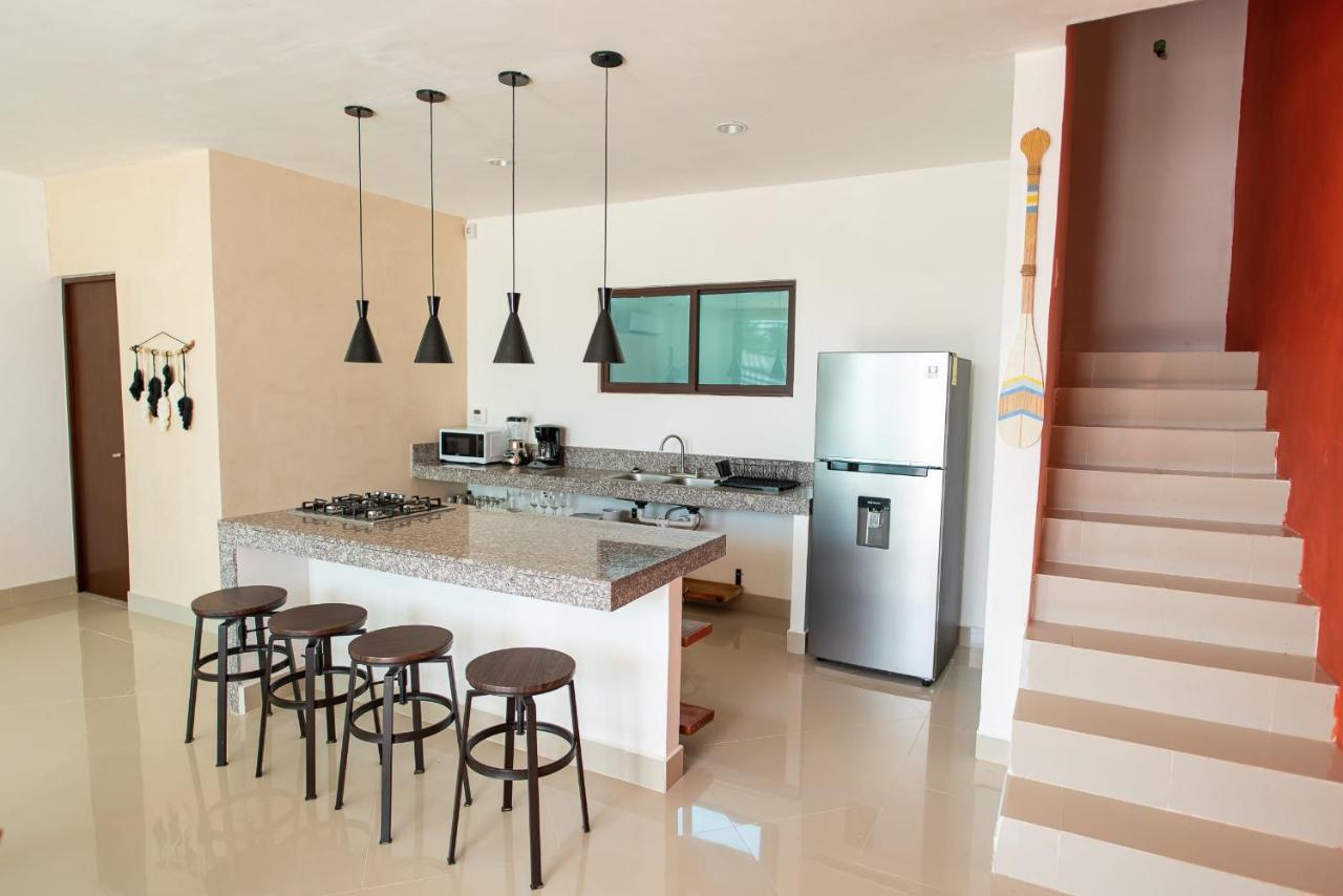 97982 New Modern Villa, Private Pool, High Internet Speed, 2 Blocks From The Beach Pueblo Pueblo Chicxulub Dış mekan fotoğraf