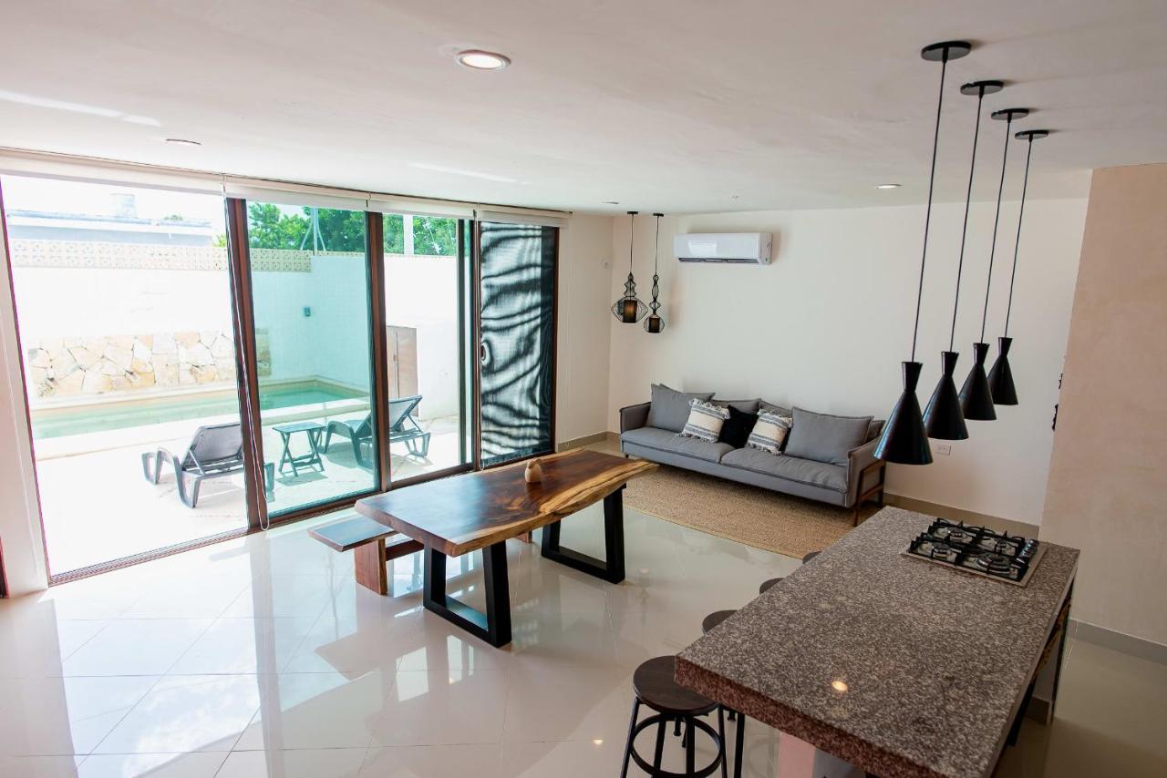 97982 New Modern Villa, Private Pool, High Internet Speed, 2 Blocks From The Beach Pueblo Pueblo Chicxulub Dış mekan fotoğraf